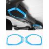 imageSavadicar Pink Interior Accessories  Soundbar Speaker Bezel Trim for 20182023 Jeep Wrangler JL JLU 4XE ampamp Gladiator JT  Solid Color Interior Decor Upgrade Option 2PieceSky Blue