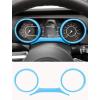 imageSavadicar Blue Interior Accessories  Instrument Panel Trim Set for 20182023 Jeep Wrangler JL JLU 4XE ampamp Gladiator JT  Solid Color Interior Decor Upgrade Option 3PieceSky Blue