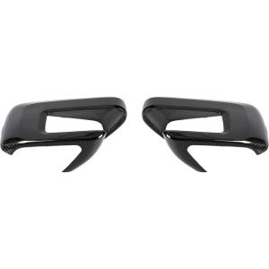 imageSavadicar 2Piece Red Side Mirror Cover Trim Set for 2021Present Ford F150 Door Mirror Housing Accent Exterior Styling Upgrade AccessoriesCarbon Fiber Finish