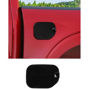 imageSavadicar Chrome Rivet Style Fuel Door Cover for 2021Present Ford F150 Gas Cap Door Accent Exterior Styling Upgrade AccessoriesBlack
