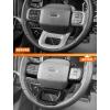 imageSavadicar Carbon Fiber Interior Accessories  Steering Wheel Trim Cover for Ford F150 2021present  Premium Texture Interior Decor Upgrade Option 1 PCCarbon Fiber