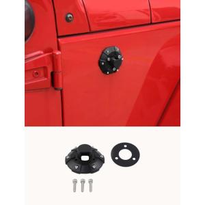 imageSavadicar Aluminum Alloy Antenna Base for Jeep Wrangler JK JL 4xe amp Gladiator JT 20072023  RustResistant Exterior Mount Replaces Factory Base