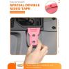 imageSavadicar 2Piece Pink Hood Hinge Trim Cover for Jeep Wrangler JL JLU 4xe amp Gladiator JT 2018Present  Exterior Decorative Upgrade AccessoriesPink