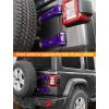imageSavadicar 2Piece Pink Tailgate Hinge Trim Cover for Jeep Wrangler JL JLU 4xe amp Gladiator JT 2018Present  Exterior Rear Gate Hinge Accent Styling Easy Install Upgrade AccessoriesPurple