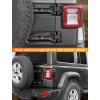 imageSavadicar 2Piece Pink Tailgate Hinge Trim Cover for Jeep Wrangler JL JLU 4xe amp Gladiator JT 2018Present  Exterior Rear Gate Hinge Accent Styling Easy Install Upgrade AccessoriesCarbon Fiber