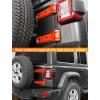 imageSavadicar 2Piece Pink Tailgate Hinge Trim Cover for Jeep Wrangler JL JLU 4xe amp Gladiator JT 2018Present  Exterior Rear Gate Hinge Accent Styling Easy Install Upgrade AccessoriesOrange