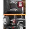 imageSavadicar 2Piece Pink Tailgate Hinge Trim Cover for Jeep Wrangler JL JLU 4xe amp Gladiator JT 2018Present  Exterior Rear Gate Hinge Accent Styling Easy Install Upgrade AccessoriesChrome