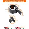imageSavadicar 2in1 Phone Mount amp Drink Holder for 2024 Jeep Wrangler JL amp Gladiator JT  Effortlessly Store Your Cellphone and Beverage Interior Accessories BlackCup holder
