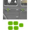 imageSavadicar 5Piece Pink Door Cup Trim Set for Jeep Wrangler JL JLU 4xe amp Gladiator JT 2018Present  Exterior Decorative Upgrade AccessoriesGreen