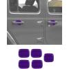 imageSavadicar 5Piece Pink Door Cup Trim Set for Jeep Wrangler JL JLU 4xe amp Gladiator JT 2018Present  Exterior Decorative Upgrade AccessoriesPurple