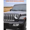 imageSavadicar 9Piece Silver Front Grill amp Headlight Trim Cover Set for Jeep Wrangler JL JLU 4xe amp Gladiator JT 20182023  Exterior Decorative Upgrade AccessoriesSilver