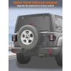 imageSavadicar Black Taillight Trim Cover for Jeep Wrangler JL JLU 4xe amp Gladiator JT 2018Present  Rear Light Accent Exterior Styling Upgrade AccessoryGrille