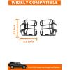imageSavadicar Black Taillight Trim Cover for Jeep Wrangler JL JLU 4xe amp Gladiator JT 2018Present  Rear Light Accent Exterior Styling Upgrade AccessoryGrille