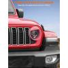 imageSavadicar Headlight Covers for 2024 Jeep Wrangler JL amp Gladiator JT  Personalize Your Vehicle Appearance with Headlamps Bezels Exterior Trim Accessories BlackPink