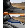 imageSavadicar Red Carbon Fiber Interior Accessories  Dashboard Speaker Trim Cover for 2018Present Jeep Wrangler JL JLU 4XE amp Gladiator JT  Premium Texture Interior Decor Upgrade Option 2PieceBlue