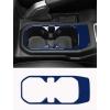 imageSavadicar Green Interior Accessories  Cup Holder Trim Cover for 2018Present Jeep Wrangler JL JLU 4XE amp Gladiator JT  Solid Color Interior Decor Upgrade Option 1PieceBlue