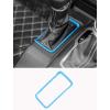 imageSavadicar Red Interior Accessories  4WD Shifter Base Bezel Trim for 2018Present Jeep Wrangler JL JLU 4XE amp Gladiator JT  Solid Color Interior Decor Upgrade Option 1PieceSky Blue