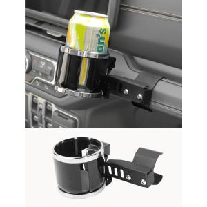 imageSavadicar 2in1 Phone Mount amp Drink Holder for 2024 Jeep Wrangler JL amp Gladiator JT  Effortlessly Store Your Cellphone and Beverage Interior Accessories BlackCup holder