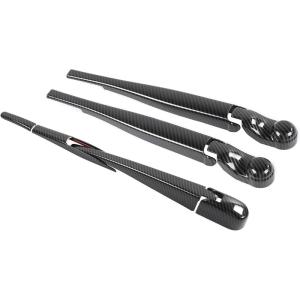 imageSavadicar 3Piece Blue Windshield amp Rear Wiper Trim Set for Jeep Wrangler JL JLU 4xe amp Gladiator JT 2018Present  Exterior Styling Accent AccessoriesCarbon Fiber