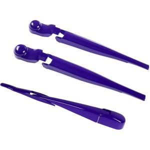 imageSavadicar 3Piece Blue Windshield amp Rear Wiper Trim Set for Jeep Wrangler JL JLU 4xe amp Gladiator JT 2018Present  Exterior Styling Accent AccessoriesPurple