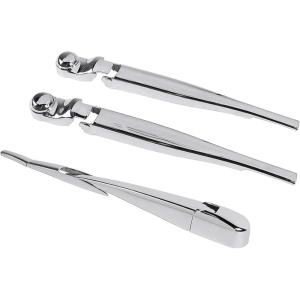 imageSavadicar 3Piece Blue Windshield amp Rear Wiper Trim Set for Jeep Wrangler JL JLU 4xe amp Gladiator JT 2018Present  Exterior Styling Accent AccessoriesChrome