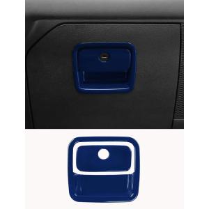 imageSavadicar Pink Interior Accessories  Glove Box Switch Trim for 2018Present Jeep Wrangler JL JLU 4XE amp Gladiator JT  Solid Color Interior Decor Upgrade Option 2PieceBlue