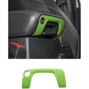 imageSavadicar Red Interior Accessories  Armrest Switch Bezel Trim Cover for 2018Present Jeep Wrangler JL JLU 4XE amp Gladiator JT  Solid Color Interior Decor Upgrade Option 1PieceGreen