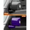 imageSavadicar 2Piece Pink Side Mirror Cover Trim Set for Jeep Wrangler JL JLU 4xe amp Gladiator JT 2018Present  Fits Mirrors Without Puddle Lights Exterior Styling AccessoriesPurple