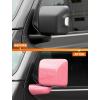 imageSavadicar 2Piece Pink Side Mirror Cover Trim Set for Jeep Wrangler JL JLU 4xe amp Gladiator JT 2018Present  Fits Mirrors Without Puddle Lights Exterior Styling AccessoriesPink
