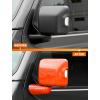 imageSavadicar 2Piece Pink Side Mirror Cover Trim Set for Jeep Wrangler JL JLU 4xe amp Gladiator JT 2018Present  Fits Mirrors Without Puddle Lights Exterior Styling AccessoriesOrange
