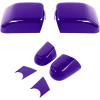 imageSavadicar 2Piece Pink Side Mirror Cover Trim Set for Jeep Wrangler JL JLU 4xe amp Gladiator JT 2018Present  Fits Mirrors Without Puddle Lights Exterior Styling AccessoriesPurple