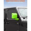 imageSavadicar 2Piece Pink Side Mirror Cover Trim Set for Jeep Wrangler JL JLU 4xe amp Gladiator JT 2018Present  Fits Mirrors Without Puddle Lights Exterior Styling AccessoriesGreen