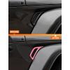 imageSavadicar 2Piece Red Fender Side Vent Accent Trim for Jeep Wrangler JL JLU 4xe amp Gladiator JT 2018Present  Exterior Decorative Upgrade AccessoriesPink