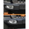 imageSavadicar 2Piece Red Fog Light Trim Cover for Jeep Wrangler JL JLU 4xe amp Gladiator JT 2018Present  Exterior Styling Upgrade AccessoriesSilver