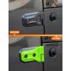 imageSavadicar 8Piece Purple Door Hinge Cover Trim Set for Jeep Wrangler JL JLU 4xe amp Gladiator JT 2018Present  Exterior Hinge Cap Accent AccessoriesGreen