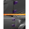 imageSavadicar 8Piece Purple Door Hinge Cover Trim Set for Jeep Wrangler JL JLU 4xe amp Gladiator JT 2018Present  Exterior Hinge Cap Accent AccessoriesPurple