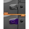 imageSavadicar 8Piece Purple Door Hinge Cover Trim Set for Jeep Wrangler JL JLU 4xe amp Gladiator JT 2018Present  Exterior Hinge Cap Accent AccessoriesPurple