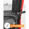 imageSavadicar Door Off Mirrors Compatible with Jeep Wrangler JLJLU4XE amp Gladiator JT 2024 No Vibration or Wobble Door Side RearView Mirror for Wider View amp Safe Driving Black