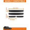 imageSavadicar Door Sill Guard Set for Jeep Wrangler JL JLU 4xe amp Gladiator JT 2018Present  Front Door Entry Protection Durable Interior AccessoriesFront  Rear