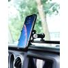 imageSavadicar JL amp JT Metal Phone Holder Dash Cellphone Mount for 20182023 Jeep Wrangler JL JLU amp Gladiator JT Interior Accessories BlackMetal Phone Mount
