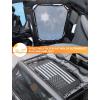 imageSavadicar Mesh Shade Top Roof Sunshade Cover for 20182023 Jeep Wrangler JL JLU 4XE amp Gladiator JT UV Protection amp Heat Reduction for Enhanced Comfort on The Road American Flag BlackAmerican Flag