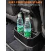 imageSavadicar Rear Seat Drink Cup Holder for 20182025 Jeep Wrangler JL JLU 4XE amp Gladiator JT Backseat Floor Console Beverage Storage Solution Interior Accessories 1 PC Black