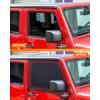 imageSavadicar Rear Window Sun Shades Breathable Mesh Side Window Sunshade Half Cover Sun Screen Net Compatible with 20072024 Jeep Wrangler JK JL amp Gladiator JT AntiUV for BabyPetsCamping PairFront Door