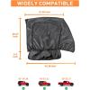 imageSavadicar Rear Window Sun Shades Breathable Mesh Side Window Sunshade Half Cover Sun Screen Net Compatible with 20072024 Jeep Wrangler JK JL amp Gladiator JT AntiUV for BabyPetsCamping PairFront Door