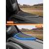 imageSavadicar Red Carbon Fiber Interior Accessories  Dashboard Speaker Trim Cover for 2018Present Jeep Wrangler JL JLU 4XE amp Gladiator JT  Premium Texture Interior Decor Upgrade Option 2PieceSky Blue