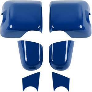 imageSavadicar 2Piece Pink Side Mirror Cover Trim Set for Jeep Wrangler JL JLU 4xe amp Gladiator JT 2018Present  Fits Mirrors Without Puddle Lights Exterior Styling AccessoriesBlue