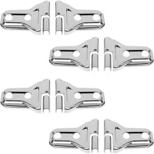 imageSavadicar 8Piece Purple Door Hinge Cover Trim Set for Jeep Wrangler JL JLU 4xe amp Gladiator JT 2018Present  Exterior Hinge Cap Accent AccessoriesChrome