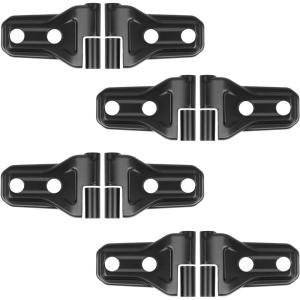 imageSavadicar 8Piece Purple Door Hinge Cover Trim Set for Jeep Wrangler JL JLU 4xe amp Gladiator JT 2018Present  Exterior Hinge Cap Accent AccessoriesMatte Black