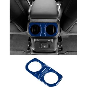 imageSavadicar Purple Interior Accessories  Rear Air Vent Trim Cover for 2018Present Jeep Wrangler JL JLU 4XE amp Gladiator JT  Solid Color Interior Decor Upgrade Option 1PieceBlue