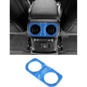 imageSavadicar Purple Interior Accessories  Rear Air Vent Trim Cover for 2018Present Jeep Wrangler JL JLU 4XE amp Gladiator JT  Solid Color Interior Decor Upgrade Option 1PieceSky Blue